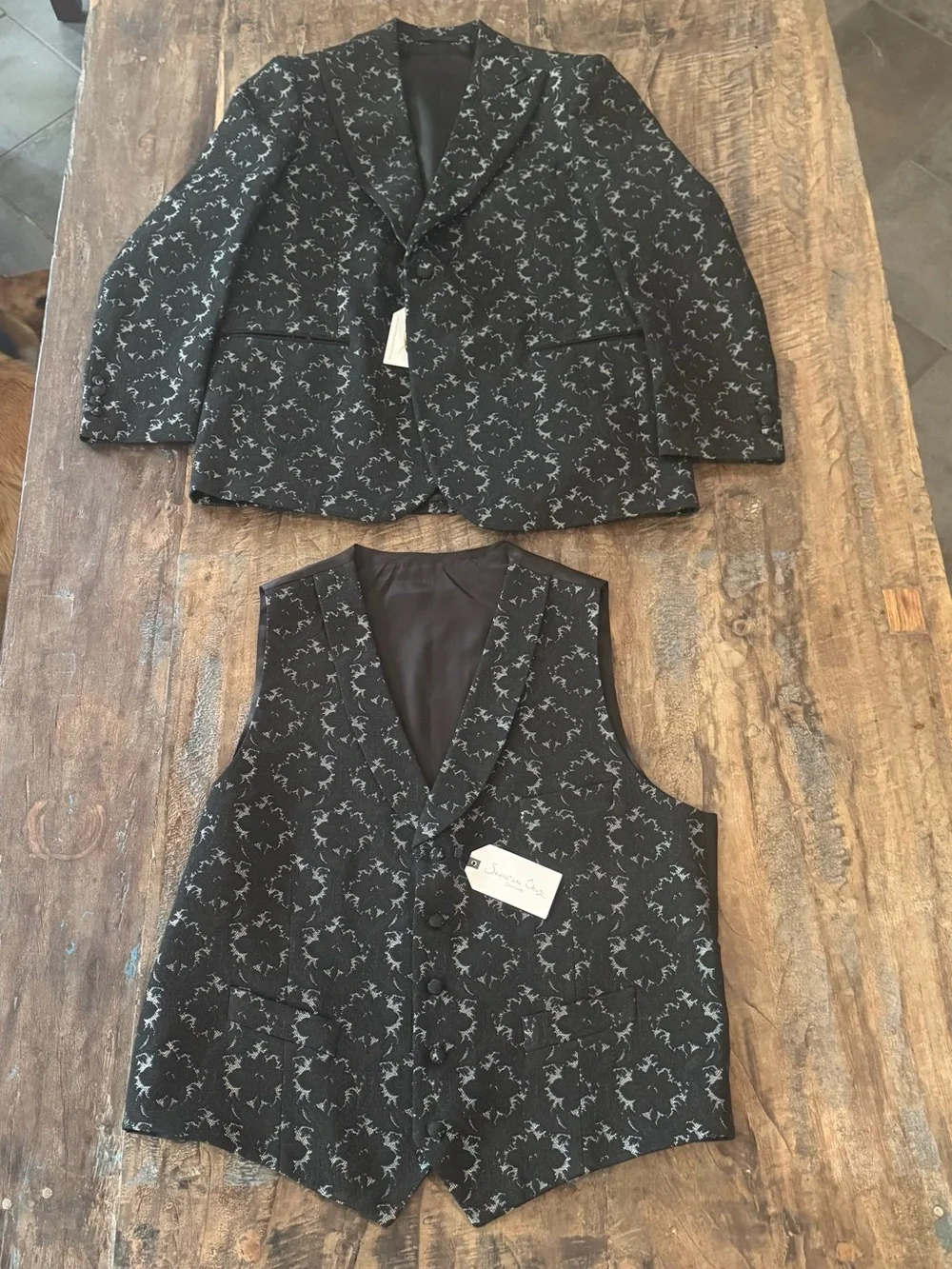 Sebastian Cruz Couture Jacket and Vest
